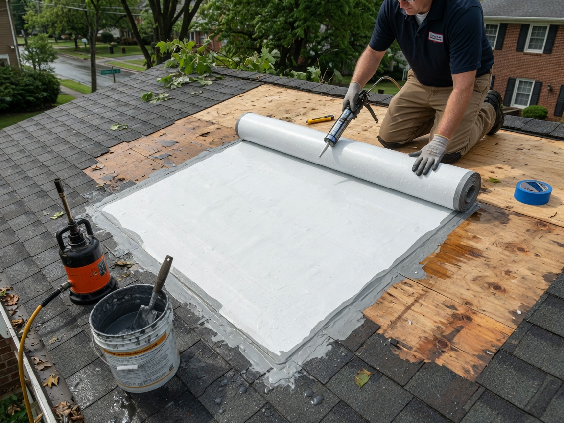 Temporary waterproofing services